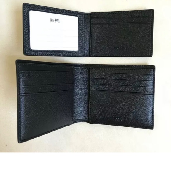 💜 🎁Coach Men's Compact ID Sport Calf Leather Gift Set. - Picture 3 of 4